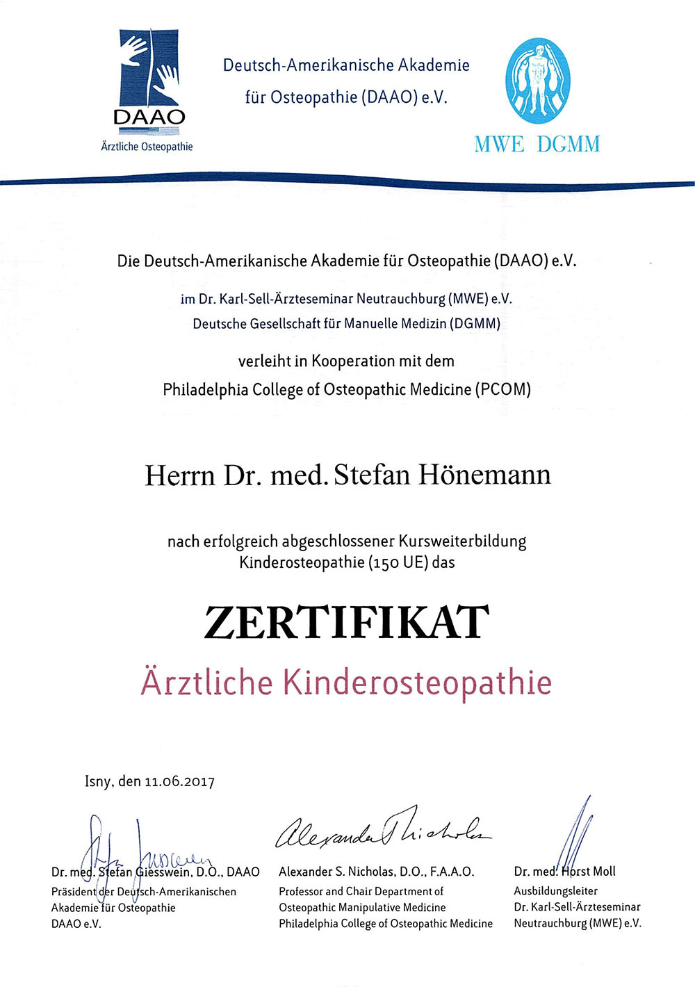 Zertifikat_Kinderosteopathie